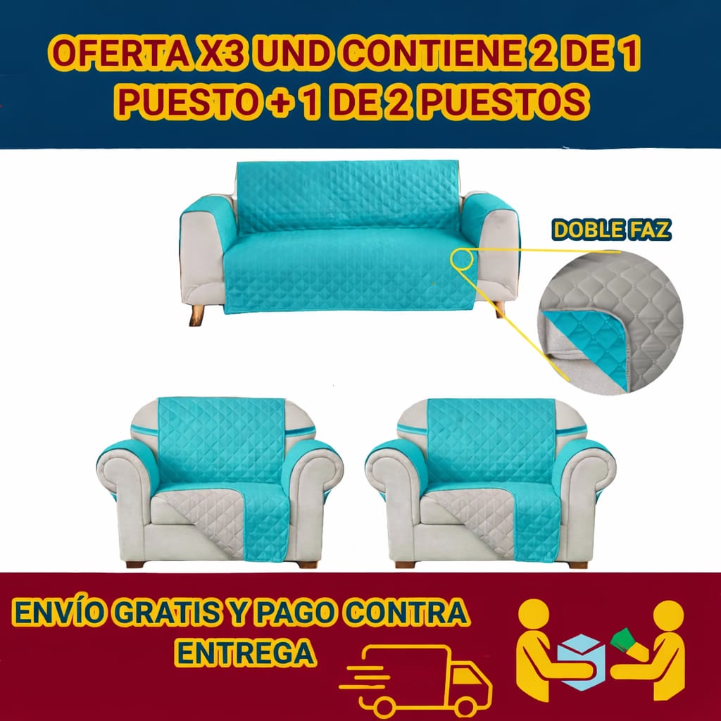 SUPER PROMOCION EN PROTECTORES PARA SOFA ⭐️⭐️⭐️⭐️⭐️5/5