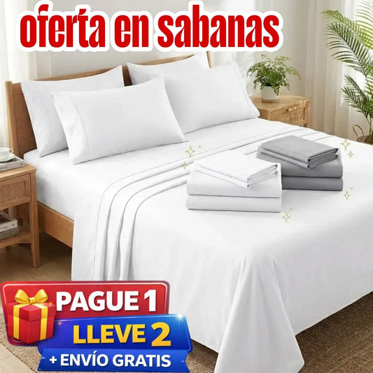 OFERTA EN SABANAS PAGUE 1 LLEVE 2 ⭐⭐⭐⭐⭐5/5