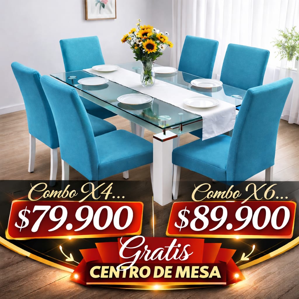 OFERTA EN FUNDAS PARA SILLAS DEL COMEDOR GRATIS   CAMINO DE MESA 5/5⭐️⭐️⭐️⭐️⭐️
