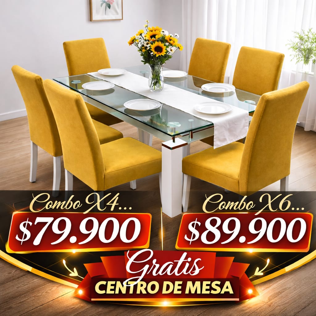 OFERTA EN FUNDAS PARA SILLAS DEL COMEDOR GRATIS   CAMINO DE MESA 5/5⭐️⭐️⭐️⭐️⭐️