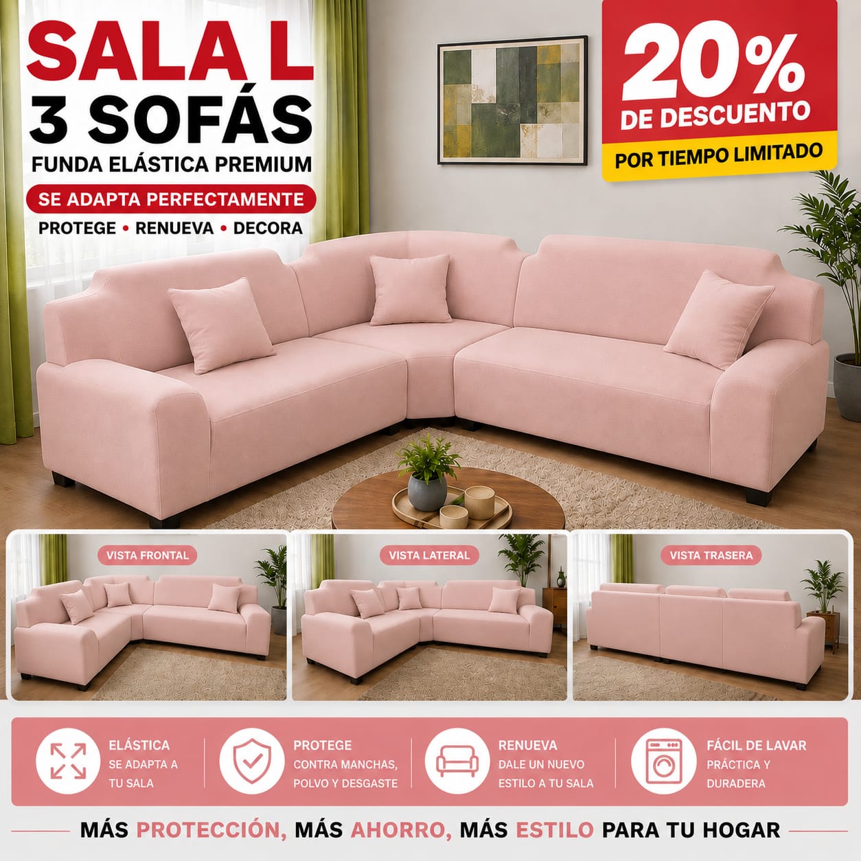 OFERTA EN FUNDAS PREMIUM 20% DE DESCUENTO