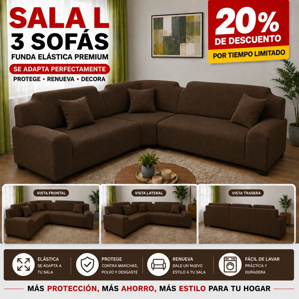 OFERTA EN FUNDAS PREMIUM 20% DE DESCUENTO