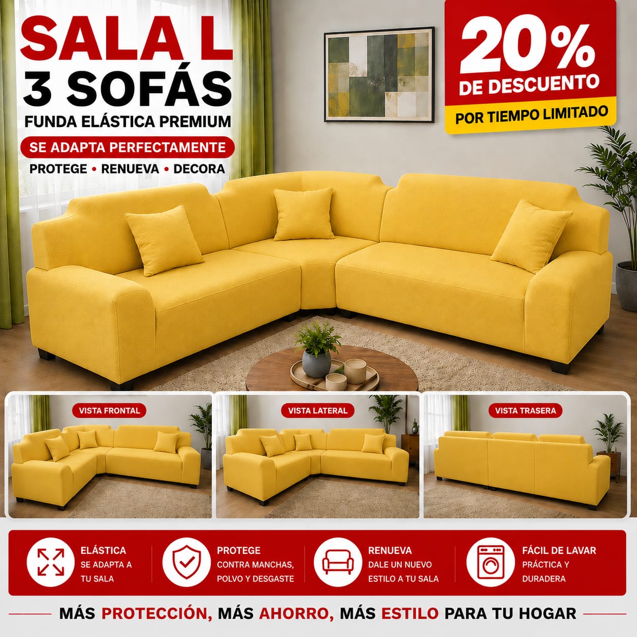 OFERTA EN FUNDAS PREMIUM 20% DE DESCUENTO