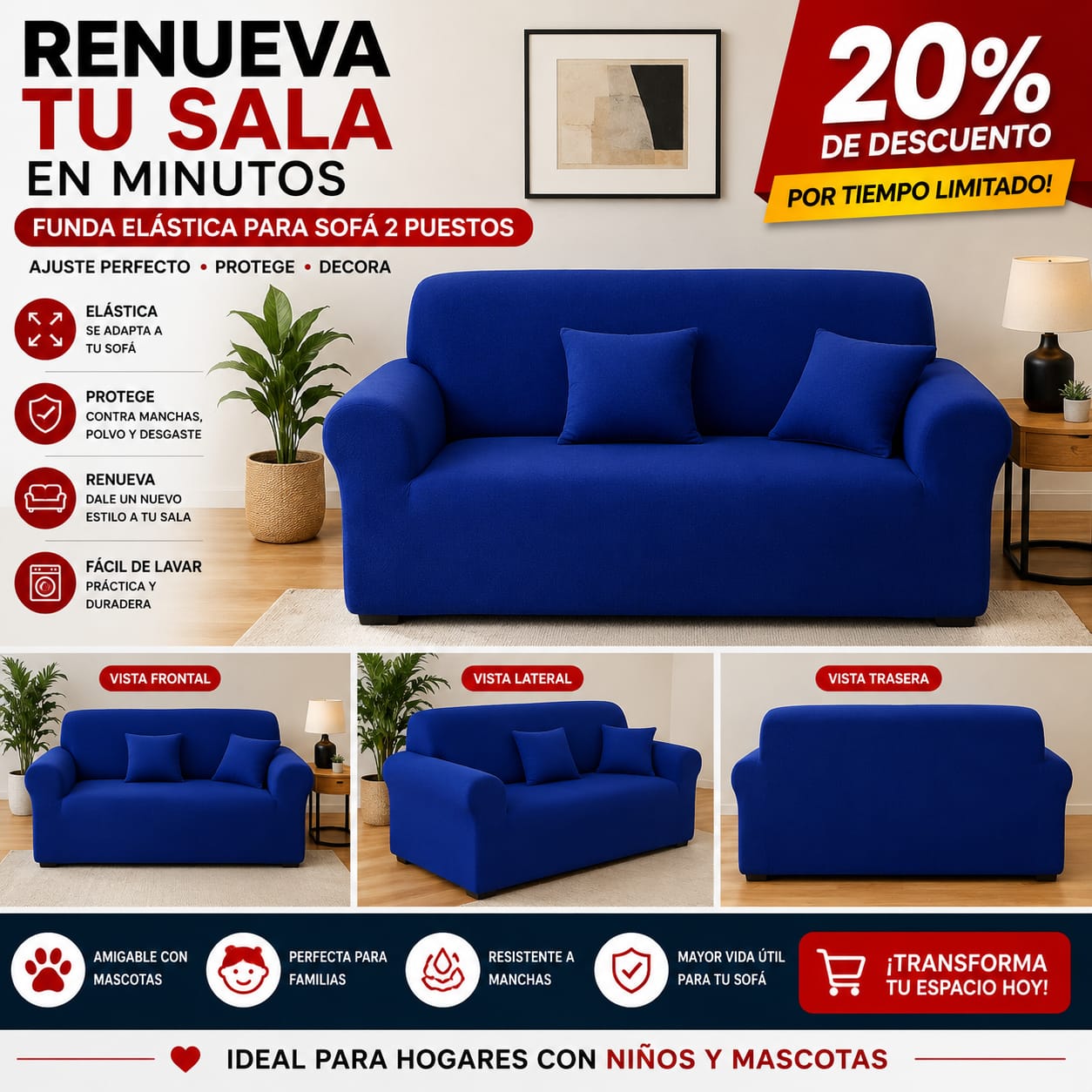 OFERTA EN FUNDAS PREMIUM 20% DE DESCUENTO