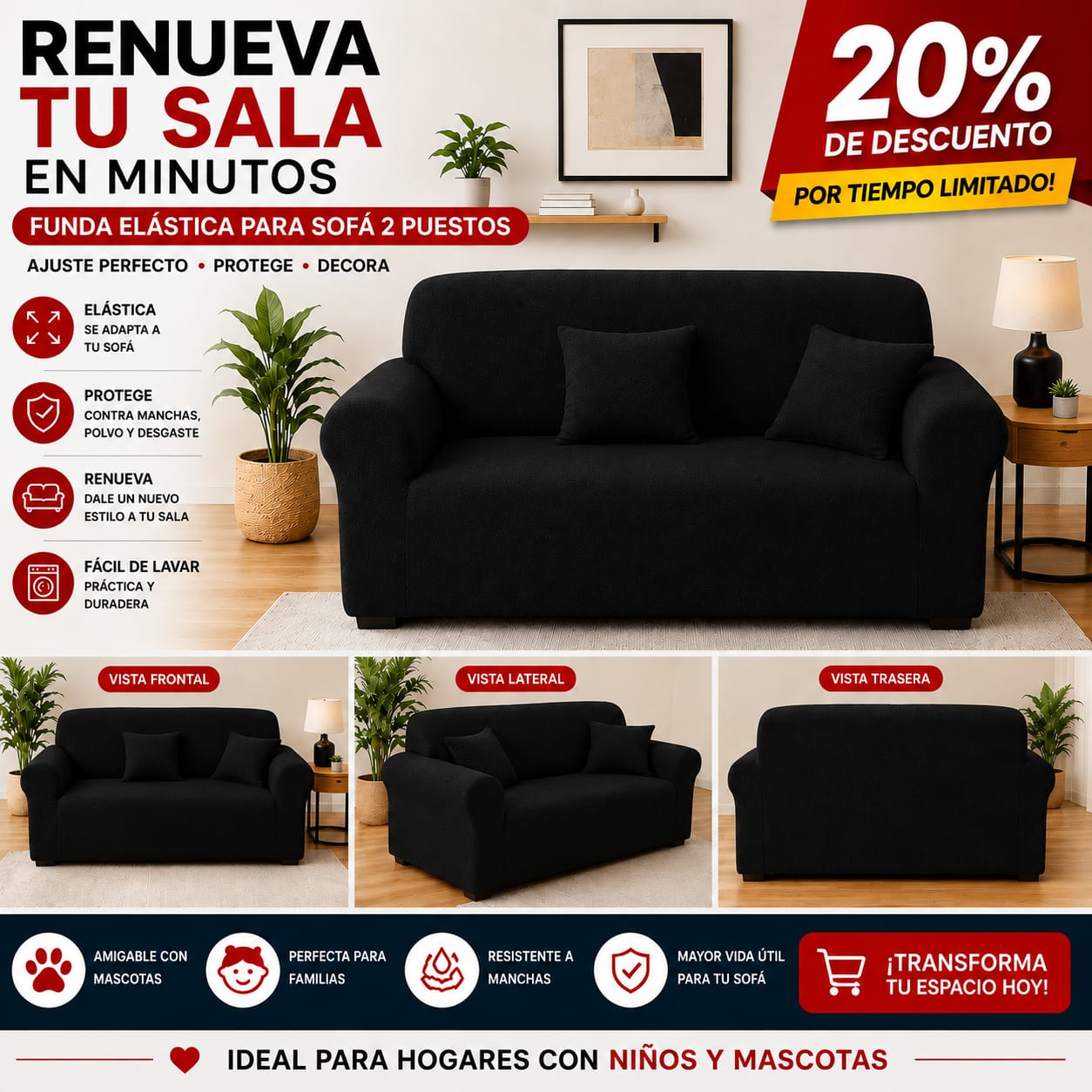 OFERTA EN FUNDAS PREMIUM 20% DE DESCUENTO