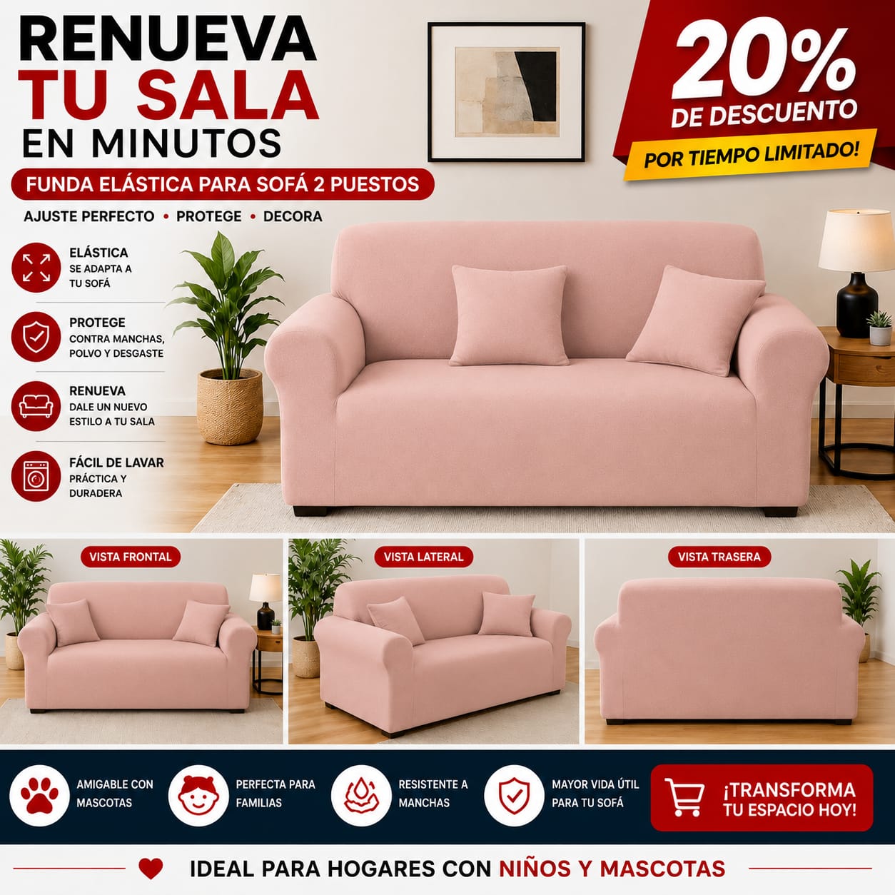 OFERTA EN FUNDAS PREMIUM 20% DE DESCUENTO