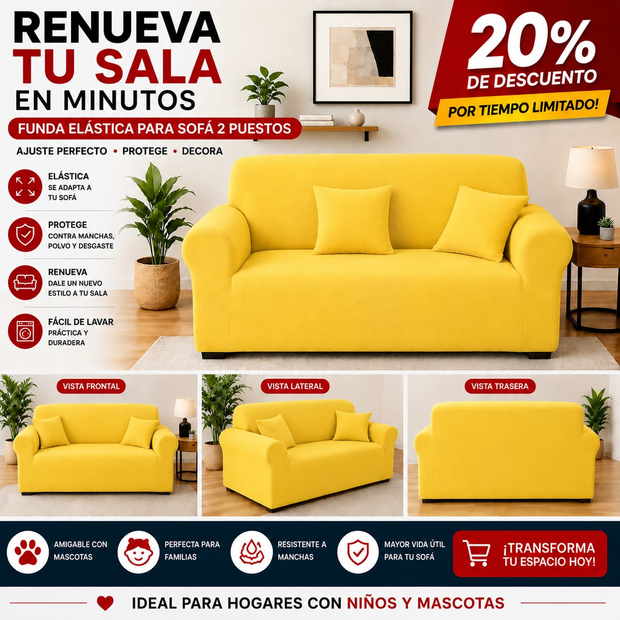 OFERTA EN FUNDAS PREMIUM 20% DE DESCUENTO