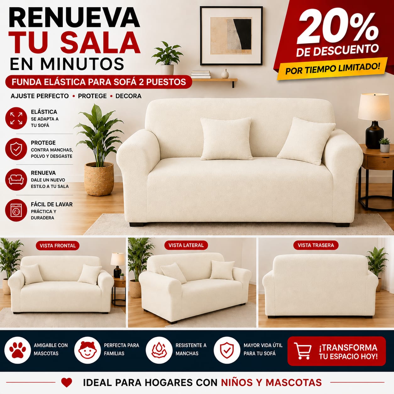 OFERTA EN FUNDAS PREMIUM 20% DE DESCUENTO