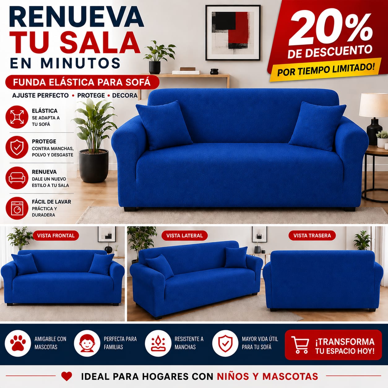 OFERTA EN FUNDAS PREMIUM 20% DE DESCUENTO