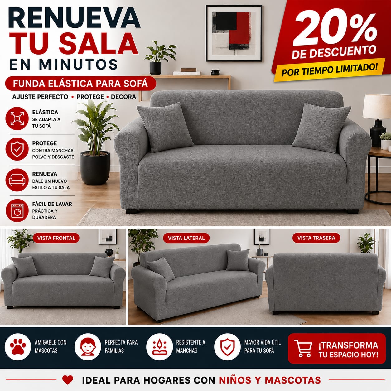 OFERTA EN FUNDAS PREMIUM 20% DE DESCUENTO