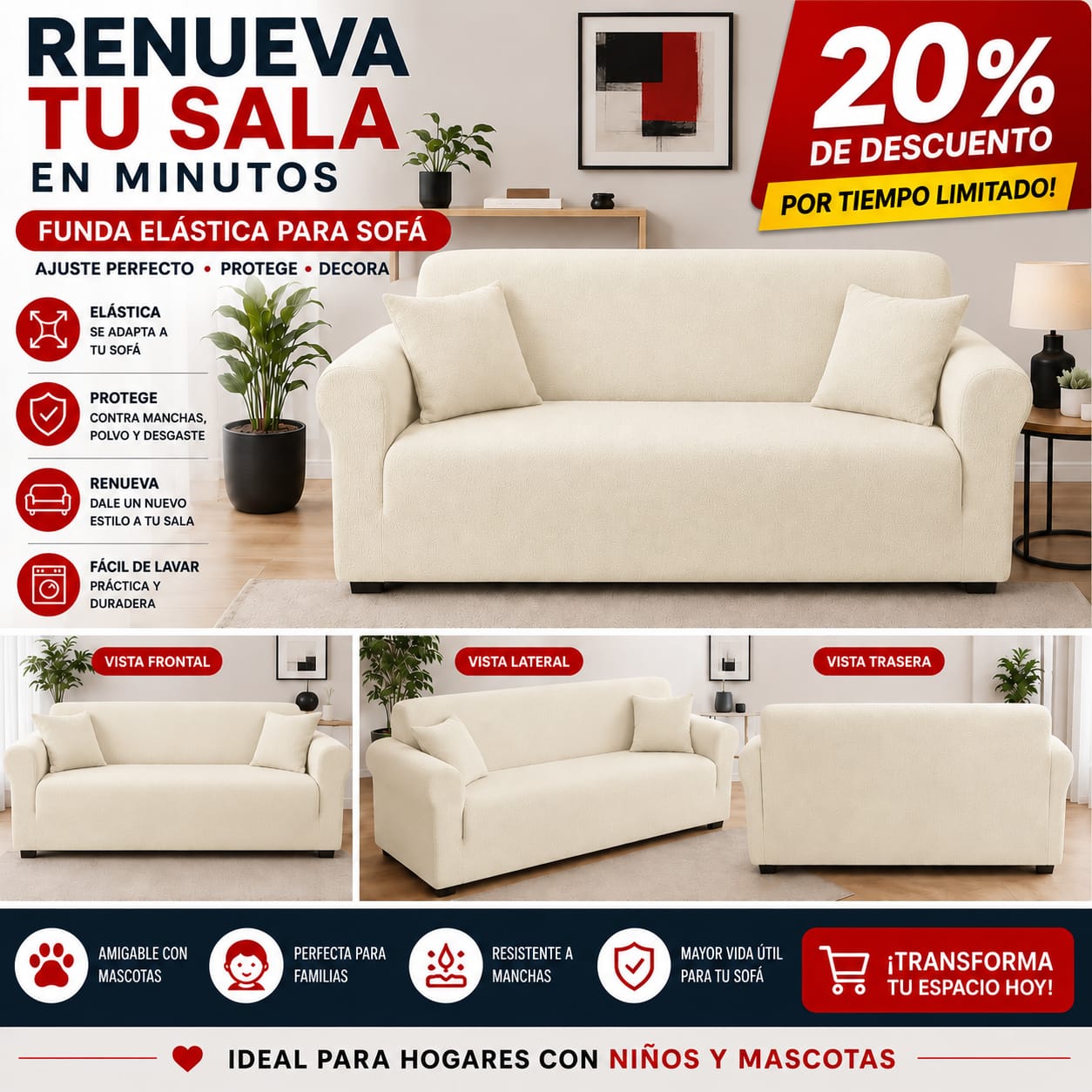 OFERTA EN FUNDAS PREMIUM 20% DE DESCUENTO