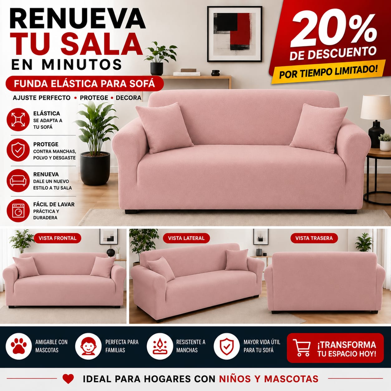 OFERTA EN FUNDAS PREMIUM 20% DE DESCUENTO