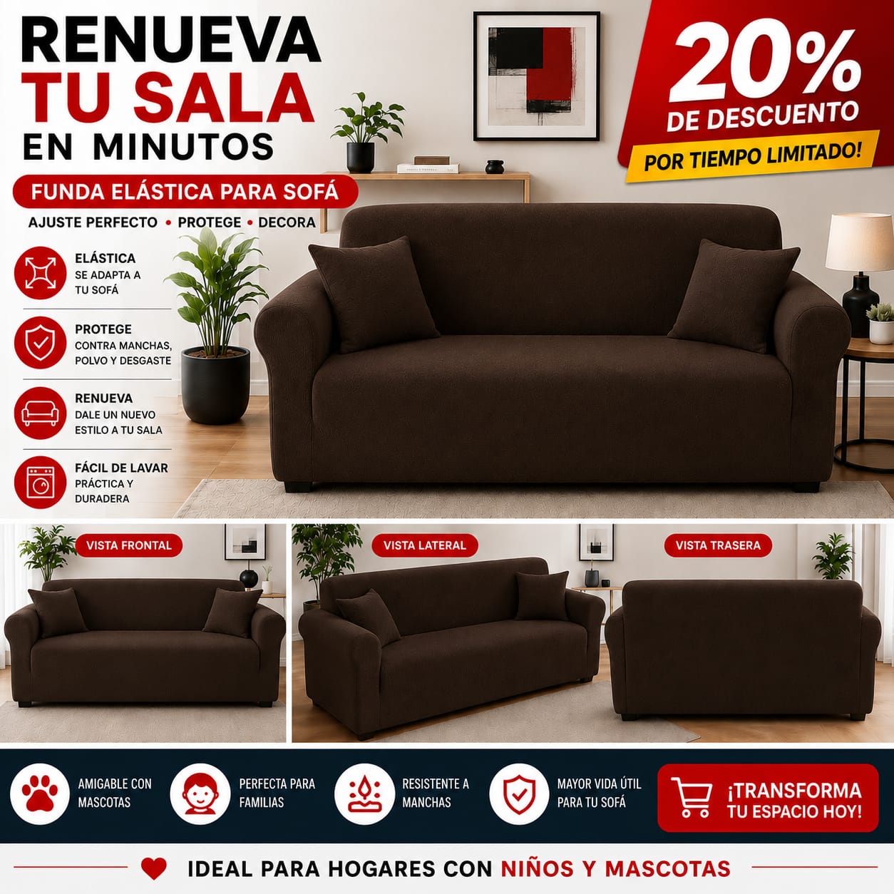 OFERTA EN FUNDAS PREMIUM 20% DE DESCUENTO