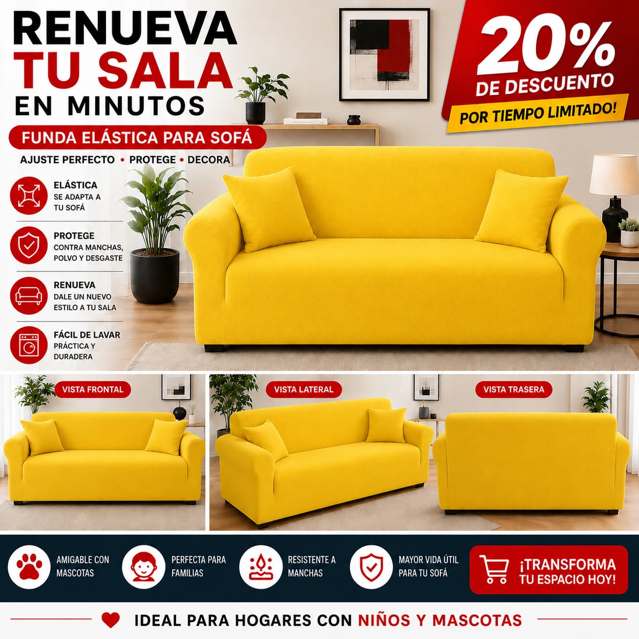 OFERTA EN FUNDAS PREMIUM 20% DE DESCUENTO