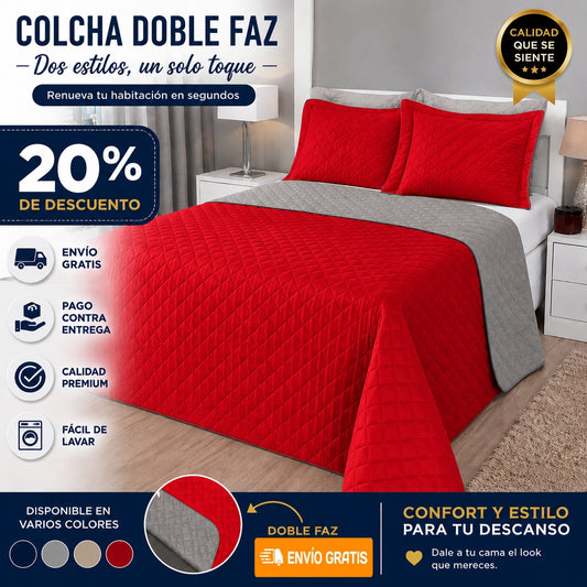 OFERTA EN COLCHAS PREMIUM DOBLE FAZ  -10% y -20% DE DESCUENTO⭐️⭐️⭐️⭐️⭐️