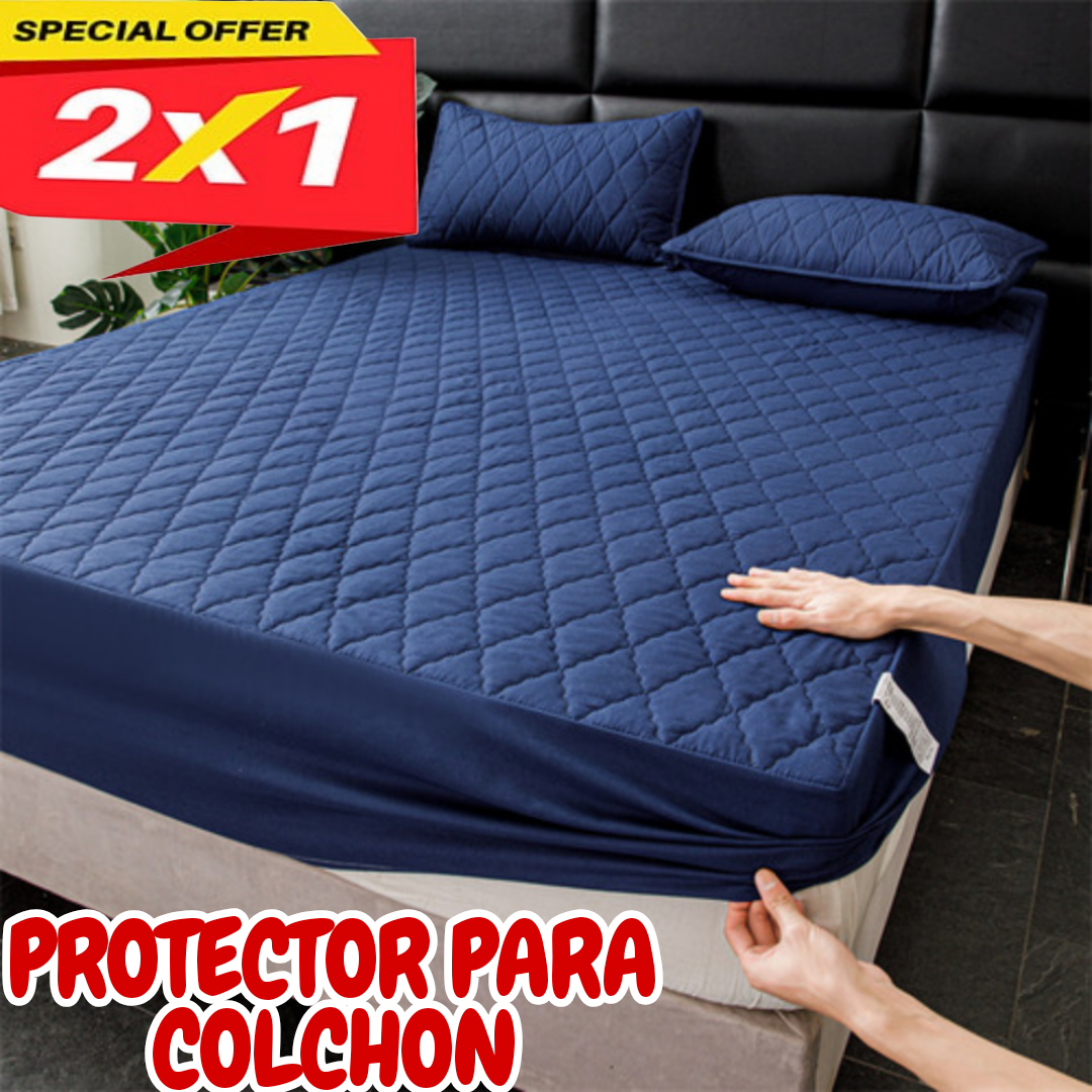OFERTA EN CUBRE COLCHON PAGUE 1 LLEVE 2 +4 FUNDAS DE ALMOHADA⭐⭐⭐⭐⭐5/5